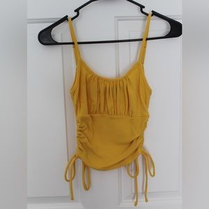 Papaya Yellow Tank Top